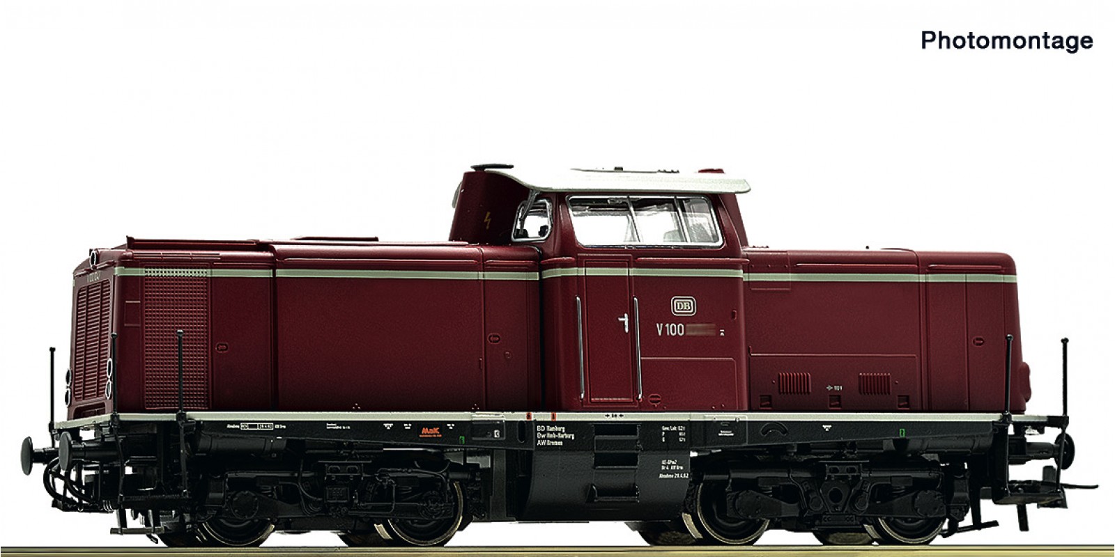 RO70979 - Diesel locomotive class V 100